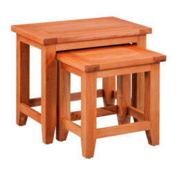 Hallowood Furniture Cotswold Nest Of 2 Tables - thumbnail 8