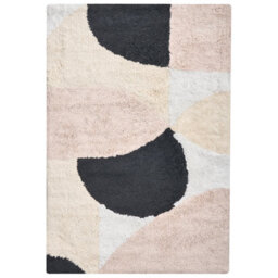 Beliani Bath Mat Sanoli Beige 60 X 90 Cm Cotton - thumbnail 1