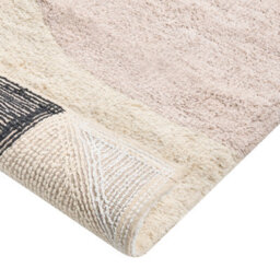 Beliani Bath Mat Sanoli Beige 60 X 90 Cm Cotton - thumbnail 5