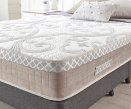 Somnior Beds Somnior Tweed Grey Memory Foam Divan Bed With Mattress - Double - thumbnail 5