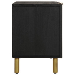 Berkfield Tv Cabinet Black 105X33X46 Cm Engineered Wood - thumbnail 4