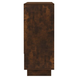Berkfield Durable Sideboard Smoked Oak 97X31X75 Cm Engineered Wood - thumbnail 7
