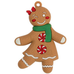 Festive Fix Gingerbread Christmas Tree Ornaments 15 Pack Hanging Decorations For Xmas Tree Wreaths Gifts Home Holiday Decor - thumbnail 9