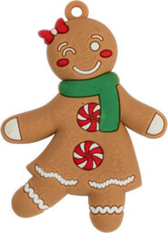 Festive Fix Gingerbread Christmas Tree Ornaments 15 Pack Hanging Decorations For Xmas Tree Wreaths Gifts Home Holiday Decor - thumbnail 8