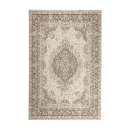 Melrose Eden Medallion Natural Coloured Large Indoor Outdoor Area Rug 3mm Pile Height - 160/230Cm - thumbnail 5