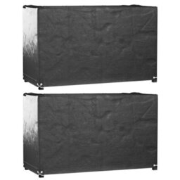 Walplus Outdoor Garden Furniture Covers 2 Pcs 8 Eyelets 170X94X70 Cm Rectangular - thumbnail 1