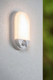 Lucide Hups Ir - Pir Wall Light Outdoor - Led - 1X10W 3000K - Ip54 - White - thumbnail 3