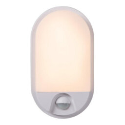 Lucide Hups Ir - Pir Wall Light Outdoor - Led - 1X10W 3000K - Ip54 - White - thumbnail 4