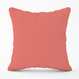 Warren Reed Designer Coral Pink Outdoor Cushion 45Cm X 45Cm - thumbnail 1