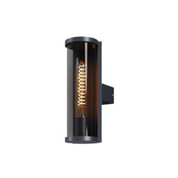 Luminosa Lighting Luminosa Conf Outdoor Wall Lantern Graphite Ip54 1Xe27 - thumbnail 1