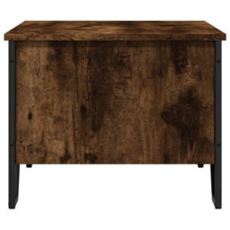 Berkfield Coffee Table Smoked Oak 100X51X40 Cm Engineered Wood - thumbnail 6