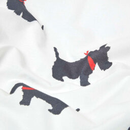 Homescapes Scottie Dog Digitally Printed Cotton Duvet Cover Set, Double - thumbnail 3