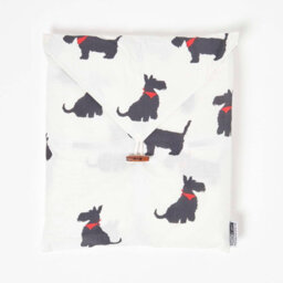 Homescapes Scottie Dog Digitally Printed Cotton Duvet Cover Set, Double - thumbnail 5