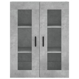 Berkfield Highboard Concrete Grey 69.5X34X180 Cm Engineered Wood - thumbnail 6