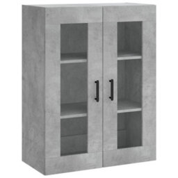 Berkfield Highboard Concrete Grey 69.5X34X180 Cm Engineered Wood - thumbnail 5