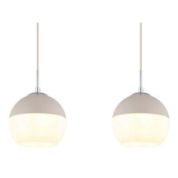 Luminosa Lighting Luminosa Ragusa Bar Pendant Ceiling Light Matt Sand 3X E27 - thumbnail 5