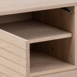 Furniture To Go Linley 2 Door One Shelve Tv Unit In White - thumbnail 9