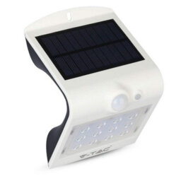 V-Tac Rechargeable Solar Security Wall Lights With Pir Motion Sensor For Outdoor Spaces - thumbnail 1