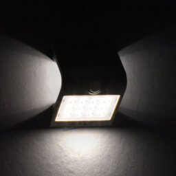 V-Tac Rechargeable Solar Security Wall Lights With Pir Motion Sensor For Outdoor Spaces - thumbnail 7