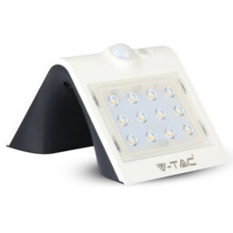 V-Tac Rechargeable Solar Security Wall Lights With Pir Motion Sensor For Outdoor Spaces - thumbnail 4