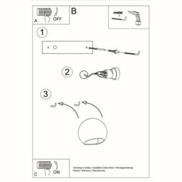 Luminosa Lighting Luminosa 1 Light Ceramic Flush Wall Light White, E27 - thumbnail 6