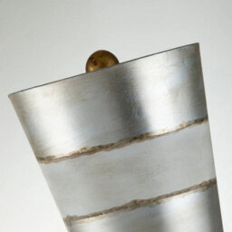 Flambeau Tivoli 1Lt Table Lamp Finish: Silver & Putty Stripes Wired: 1X60W E27 220-240V 50Hz - thumbnail 8
