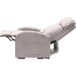 Loops Comfortable Pebble Grey Single Motor Rise And Recline Lounge Chair - thumbnail 5