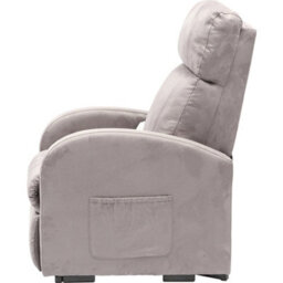 Loops Comfortable Pebble Grey Single Motor Rise And Recline Lounge Chair - thumbnail 4