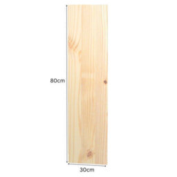 Core Products 800 X 300mm Solid Pine Natural Sanded Chunky Shelf Board - thumbnail 2