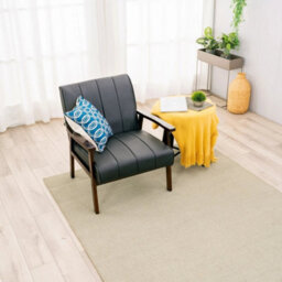 Living Room Accent Single Chair Wood Frame Armchair - thumbnail 5