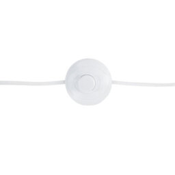 Wyld And Coco Novalux 143Cm Tripod Floor Lamp White Metal Cylindrical Spotlight - Industrial Style - thumbnail 6
