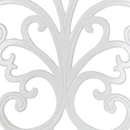 Beliani Set Of 2 Garden Chairs Triora Metal Off-White - thumbnail 9