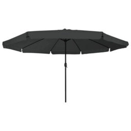 Berkfield Modern Garden Parasol 395X245 Cm In Anthracite - thumbnail 3
