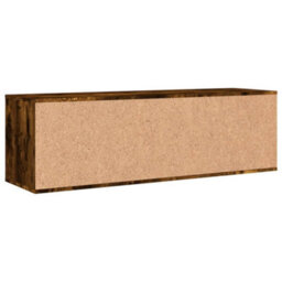Vidaxl Tv Cabinet Smoked Oak 120X34X37 Cm Engineered Wood - thumbnail 6