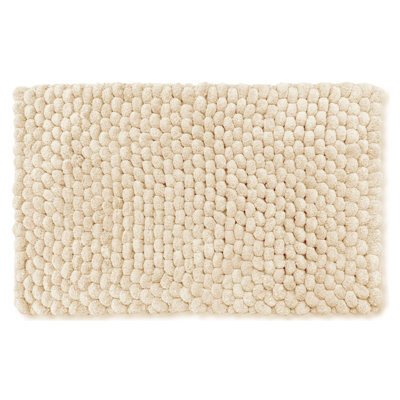 Allure Bath Fashions Bobbi Giant Bobble Bath Mat - Stone - image 1