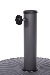 Royalcraft 14Kg Poly Resin Parasol Base - Charcoal - thumbnail 3