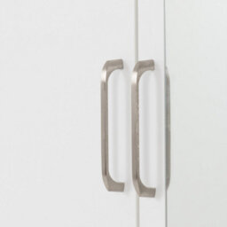 Seconique Dakota 2 Door 1 Drawer Mirrored Wardrobe - White - thumbnail 7