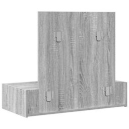 Walplus Dressing Table With Drawer Grey 83 X 40 X 70 Cm Engineered Wood - thumbnail 8
