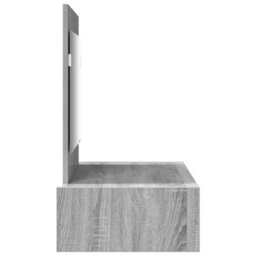 Walplus Dressing Table With Drawer Grey 83 X 40 X 70 Cm Engineered Wood - thumbnail 7