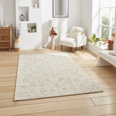 Geneva 64615 Cream Rug By Think Rug-120Cm X 170Cm - image 1