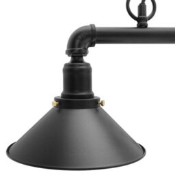 Long Life Lamps Company Vintage Retro Industrial Water Pipe Ceiling Light M0194 - thumbnail 5