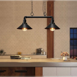 Long Life Lamps Company Vintage Retro Industrial Water Pipe Ceiling Light M0194 - thumbnail 8