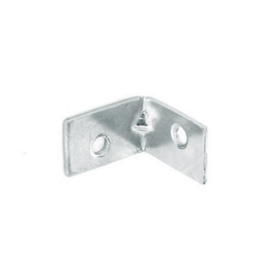 Securit Corner Brace (Pack Of 4) Silver (50mm) - image 1