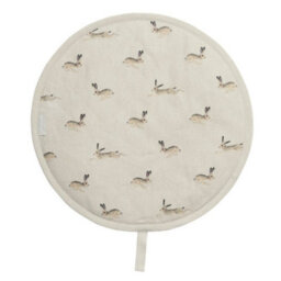 Hob Cove: Sophie Allport Hare Hob Cover, Cotton - thumbnail 1