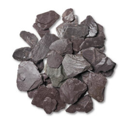Buttercup Farm 40 mm Bulk Bag 850 Kg Slate - Blue Coloured Slate Chips - L100 X W100 X H80 Cm