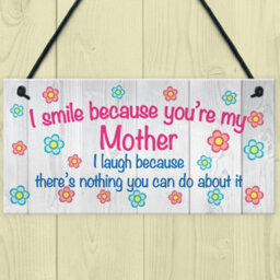 Red Ocean Mum Love Mothers Day Gift Birthday Sign - thumbnail 2