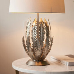 Anson Lighting Damita Gold Leaf Ivory Cotton Shade Decorative Floral 1 Light Wall Light - thumbnail 7