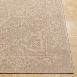 Livabliss Tuareg-Vintage Beigeivory Traditional Boho In- & Outdoor Jute-Look Rug 160 X 213 Cm Easy Care, Non Shedding - thumbnail 5