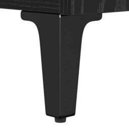 Walplus Sink Cabinet Black Oak 80 X 33 X 60 Cm Engineered Wood And Iron - thumbnail 9