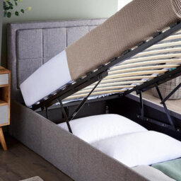 Home Treats Ottoman Bed Frame Single Storage Bed With Pocket Sprung & Memory Foam Mattress - thumbnail 5